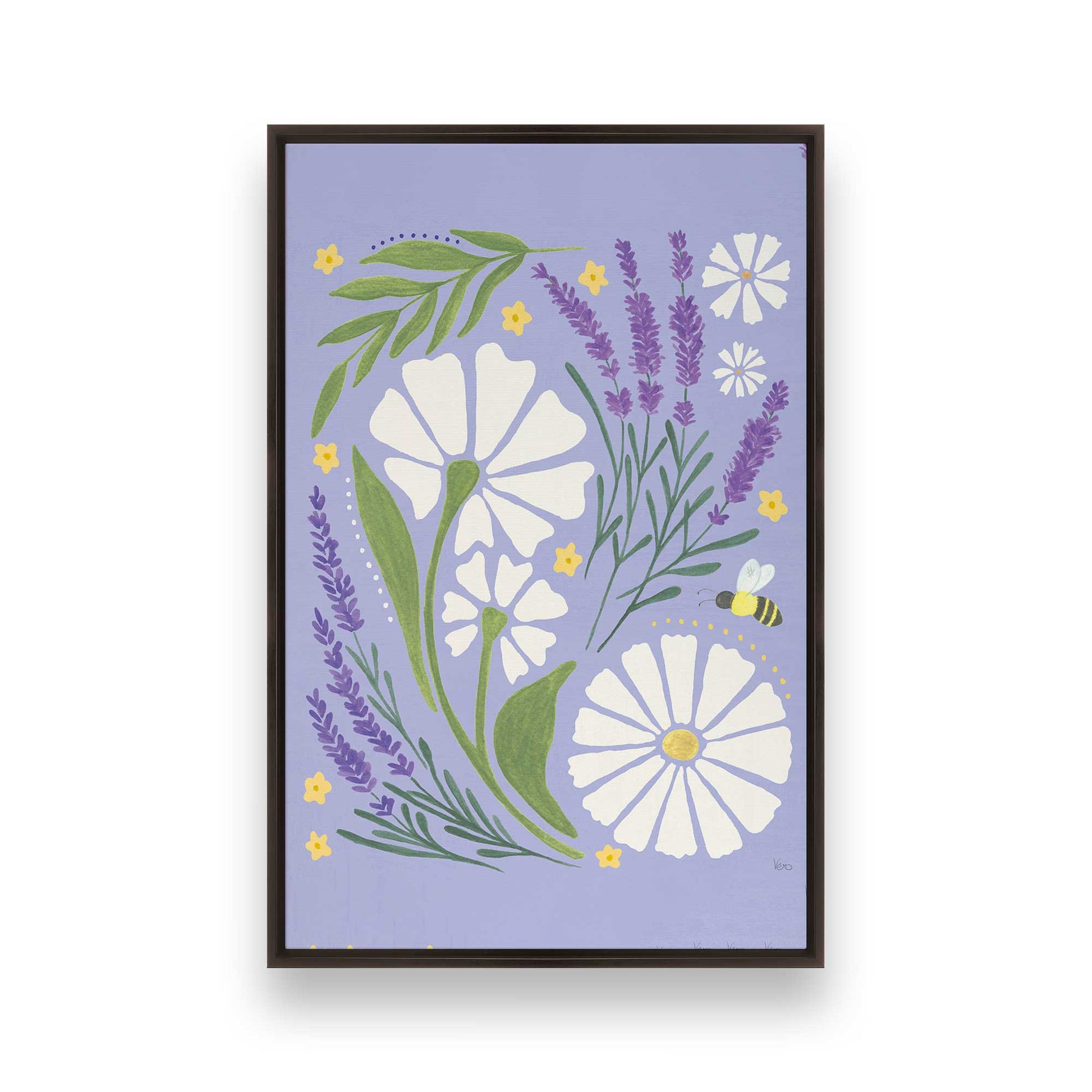 [Color:Espresso], Picture of art in a Espresso frame