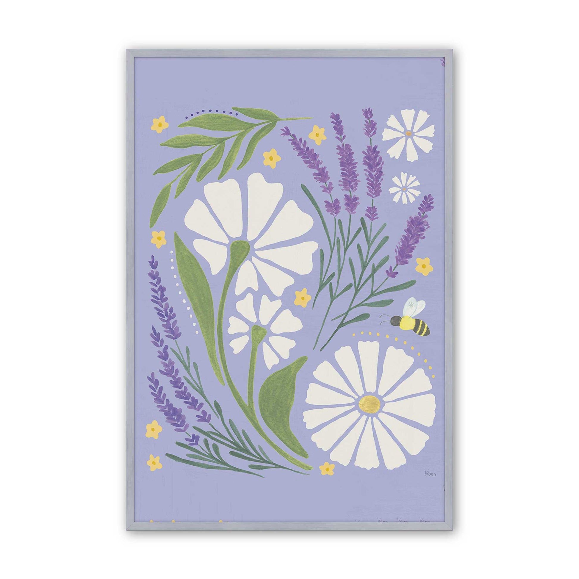 [Color:Polished Chrome], Picture of art in a Polished Chrome frame