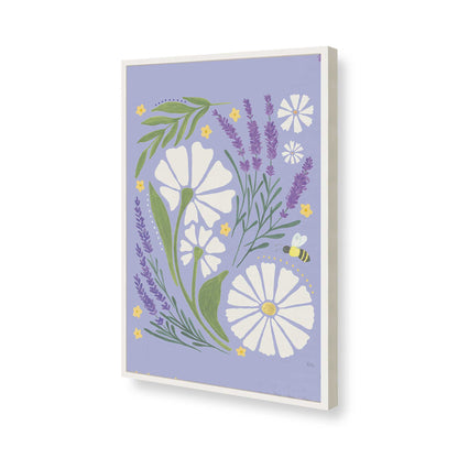 [Color:Opaque White], Picture of art in a Opaque White frame of the corner