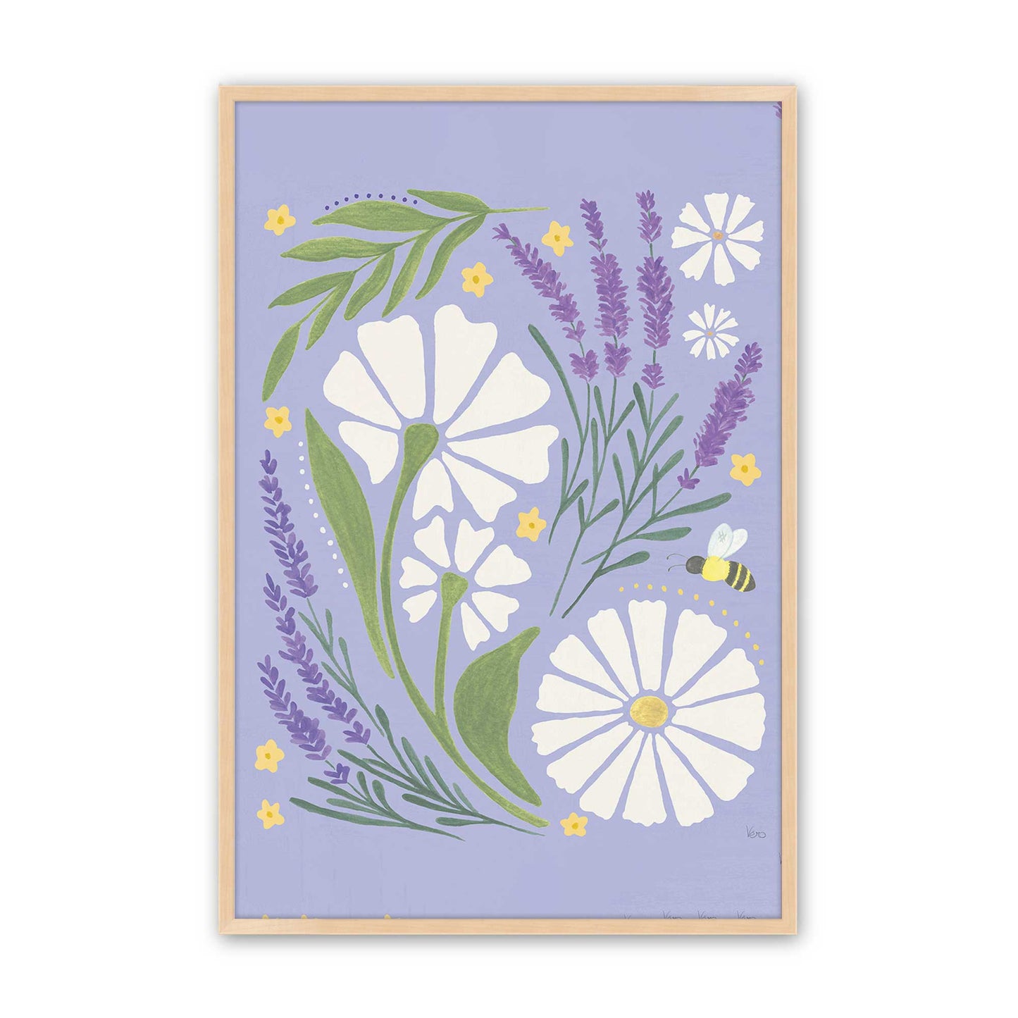 [Color:Raw Maple], Picture of art in a Raw Maple frame