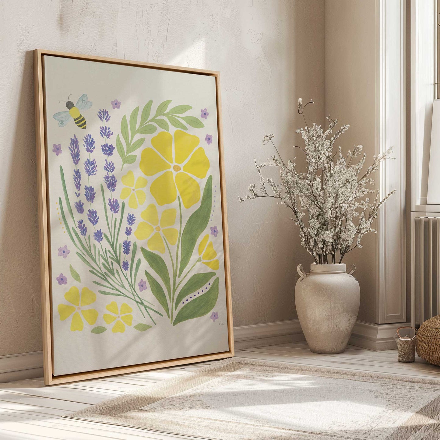 Picture of art in a room