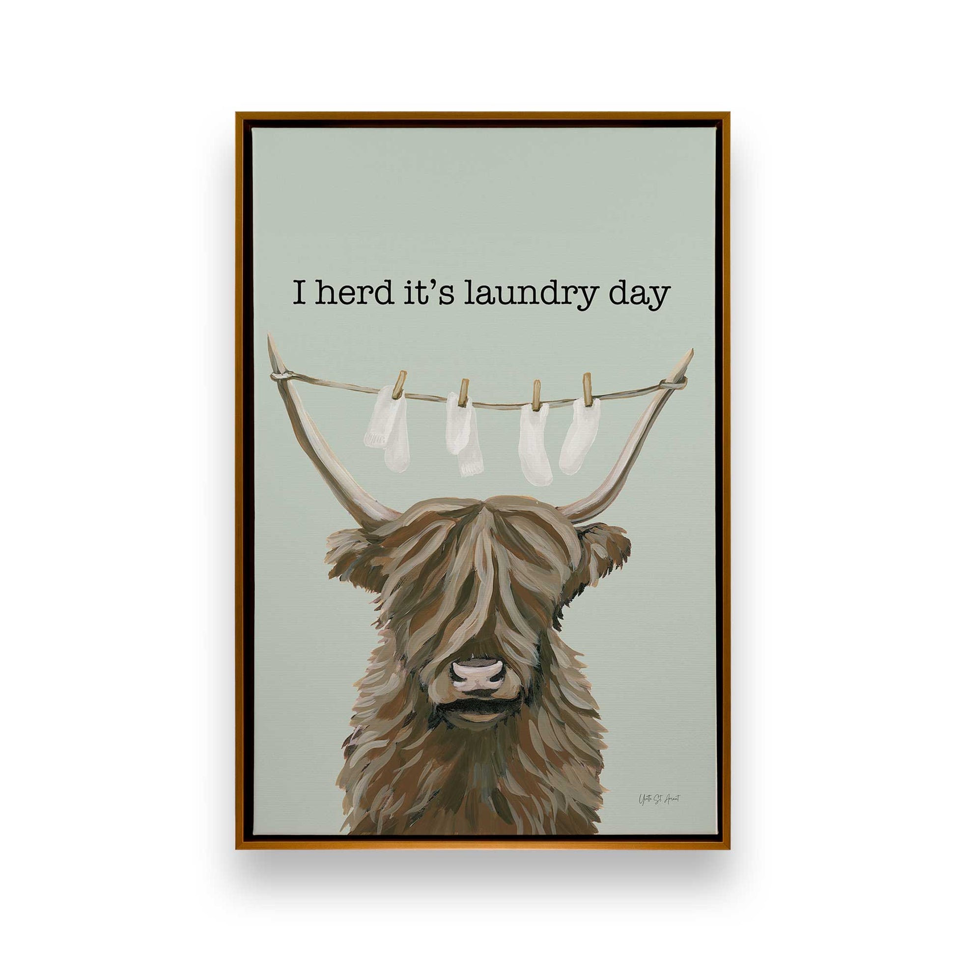 [Color:Polished Gold], Picture of art in a Polished Gold frame