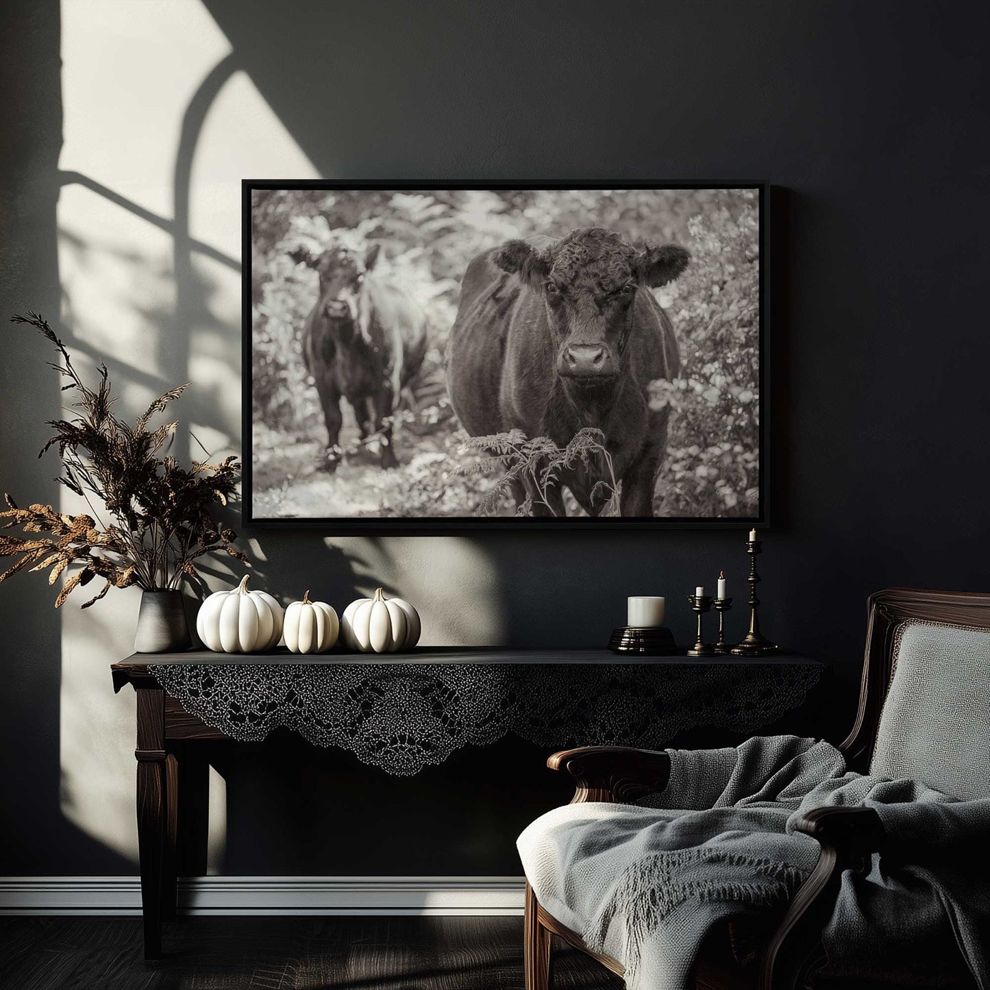 Picture of art in a room