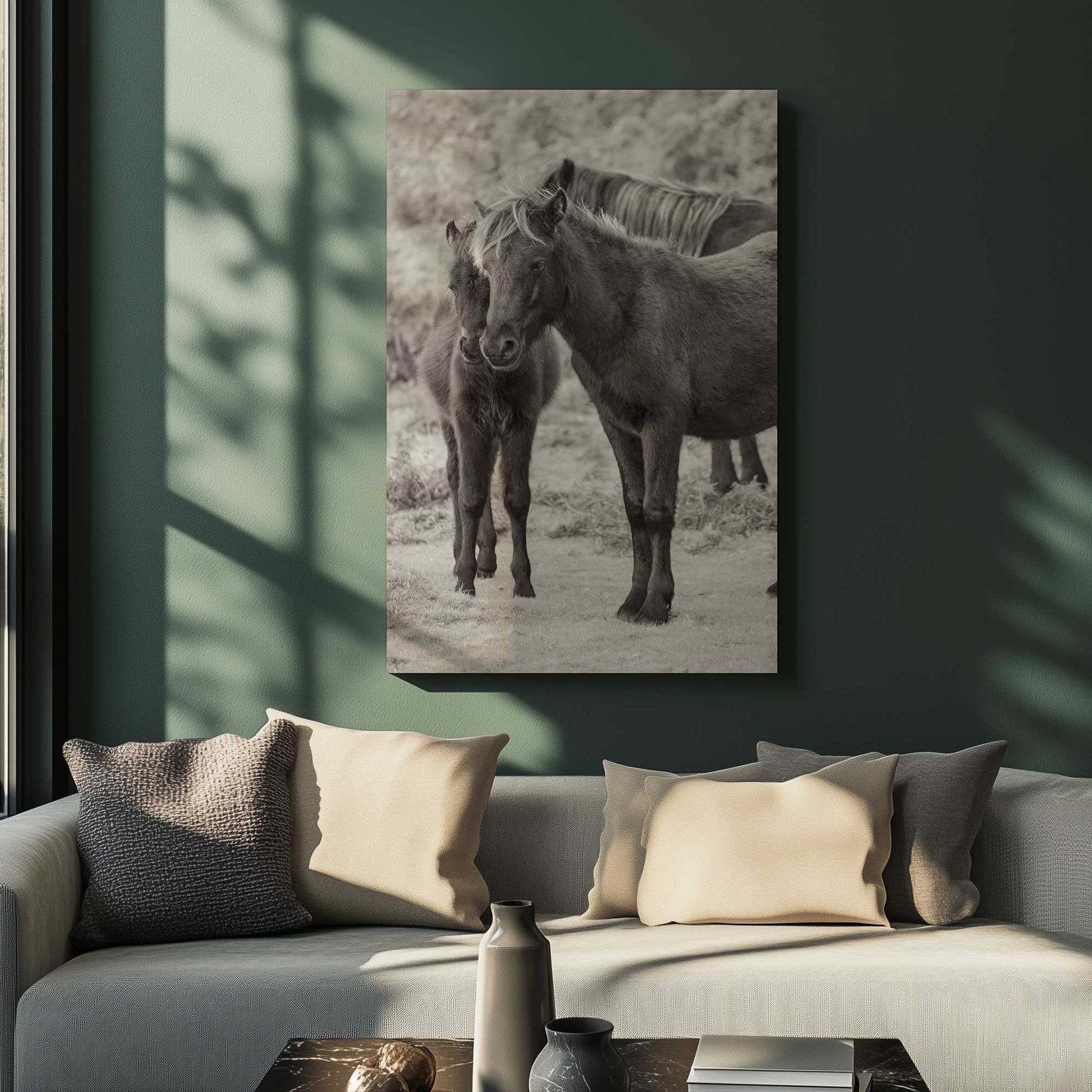 Picture of art in a room