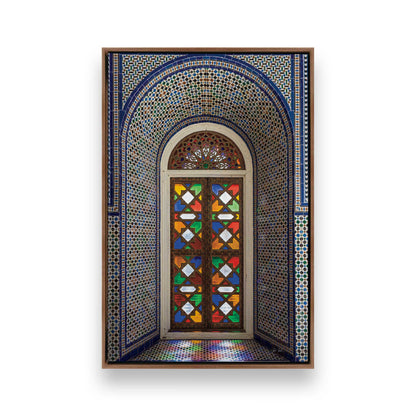 [Color:Walnut], Picture of art in a Walnut frame