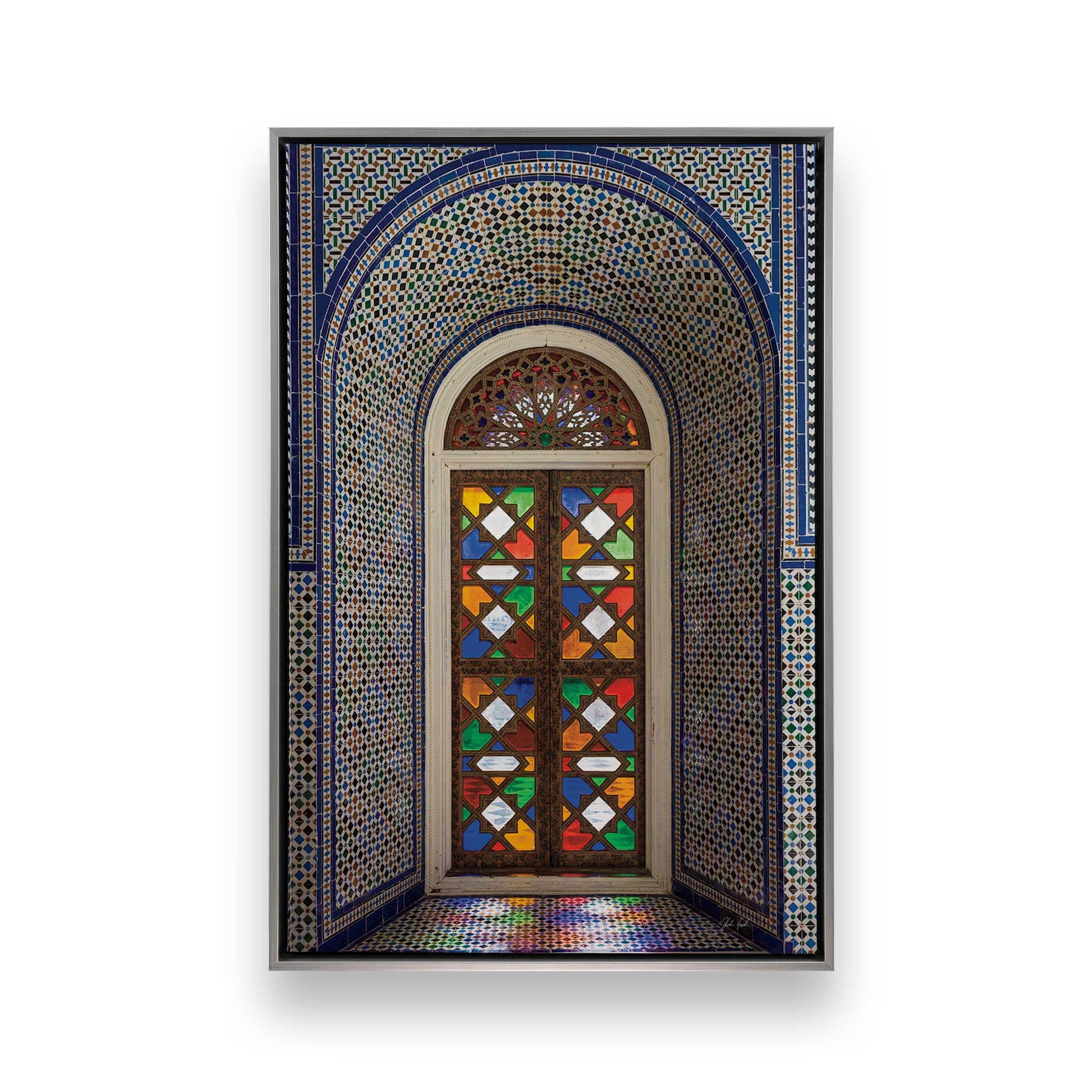 [Color:Polished Chrome], Picture of art in a Polished Chrome frame