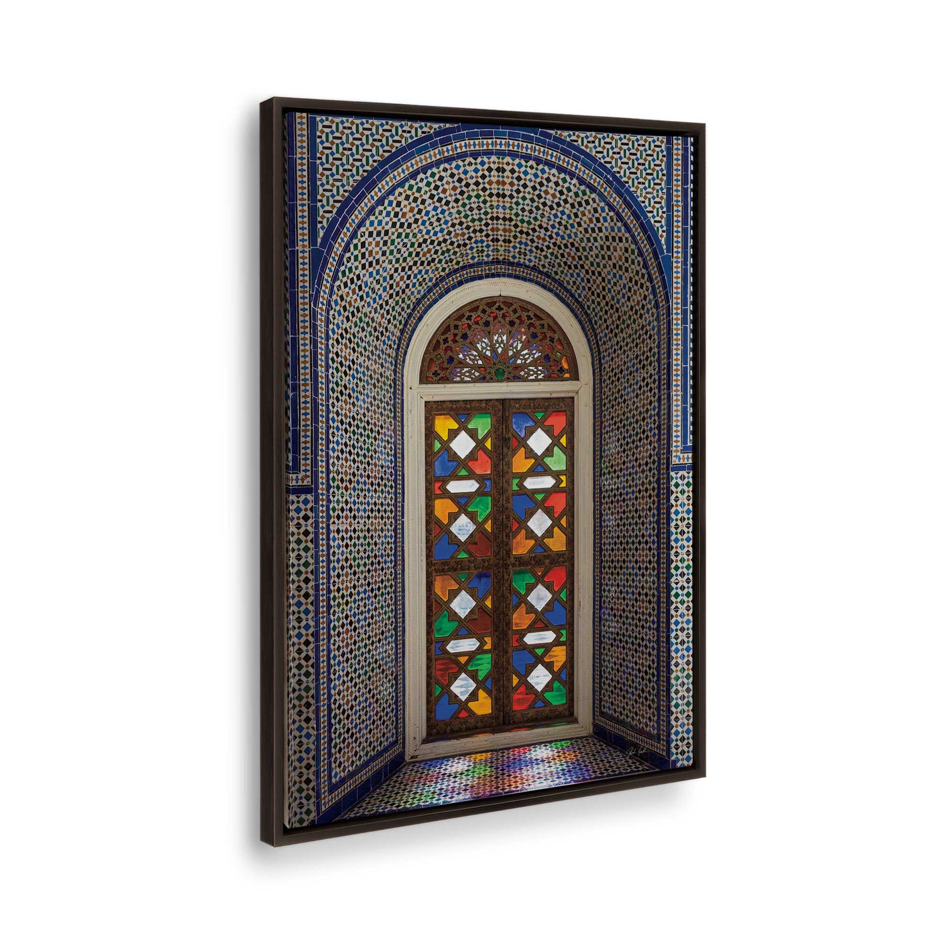 [Color:Espresso], Picture of the corner of the art