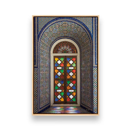 [Color:American Maple], Picture of art in a American Maple frame