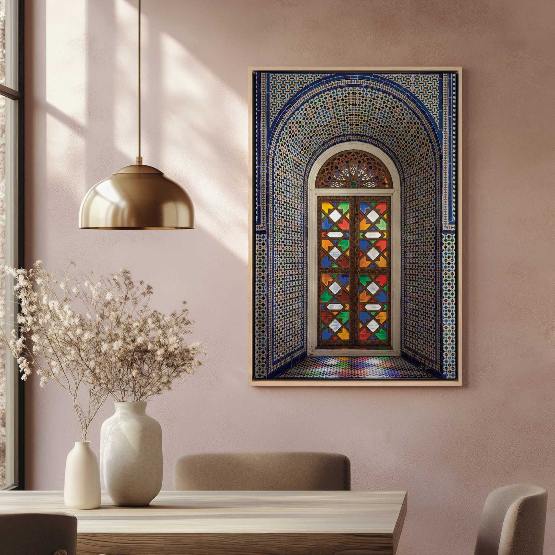 Picture of art in a room