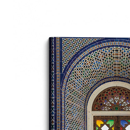 [Color:Stretched Canvas], Picture of the corner of the art