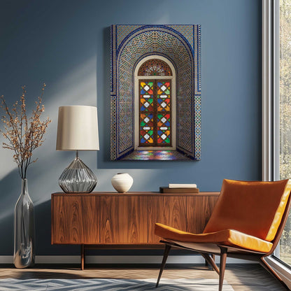 Picture of art in a room