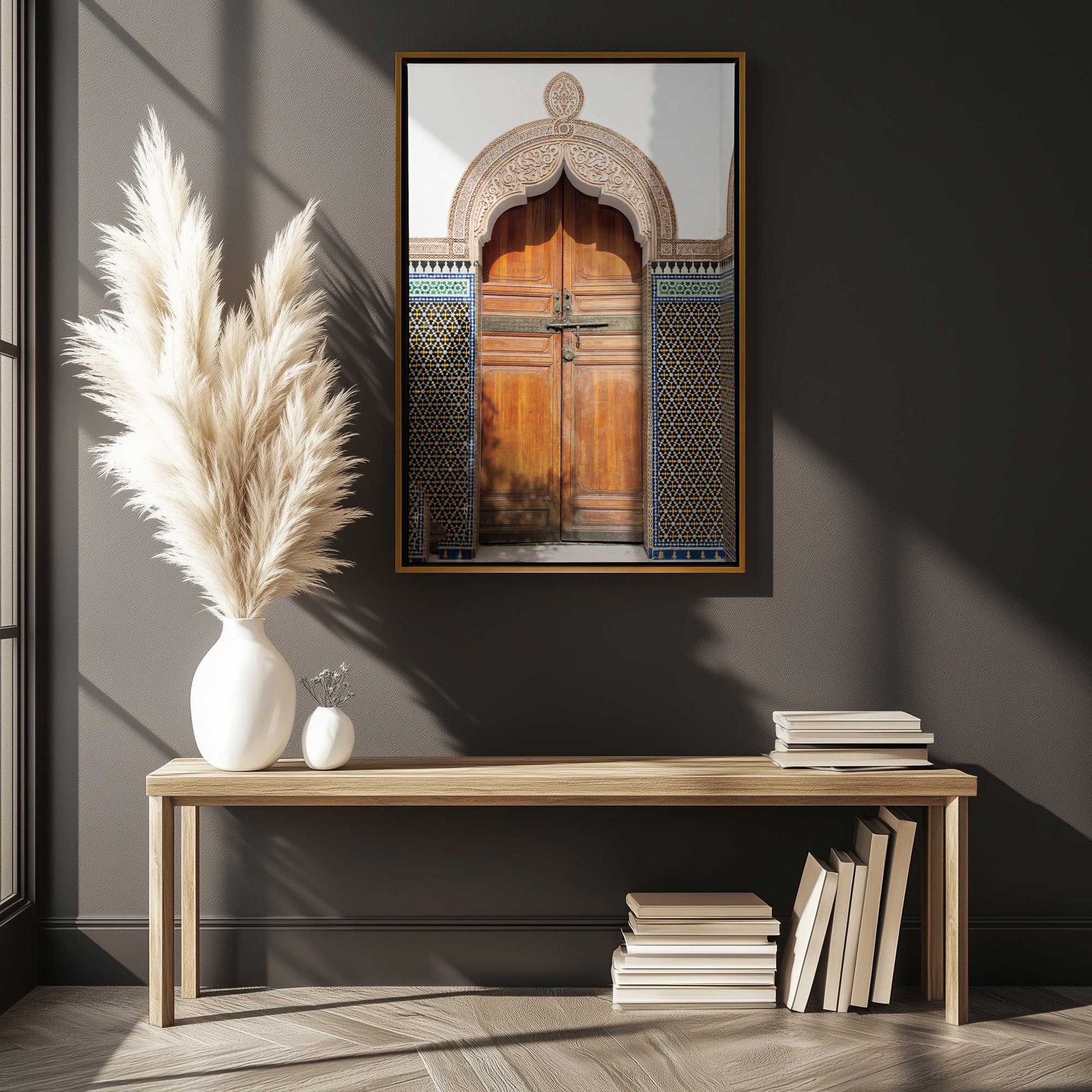 Picture of art in a room