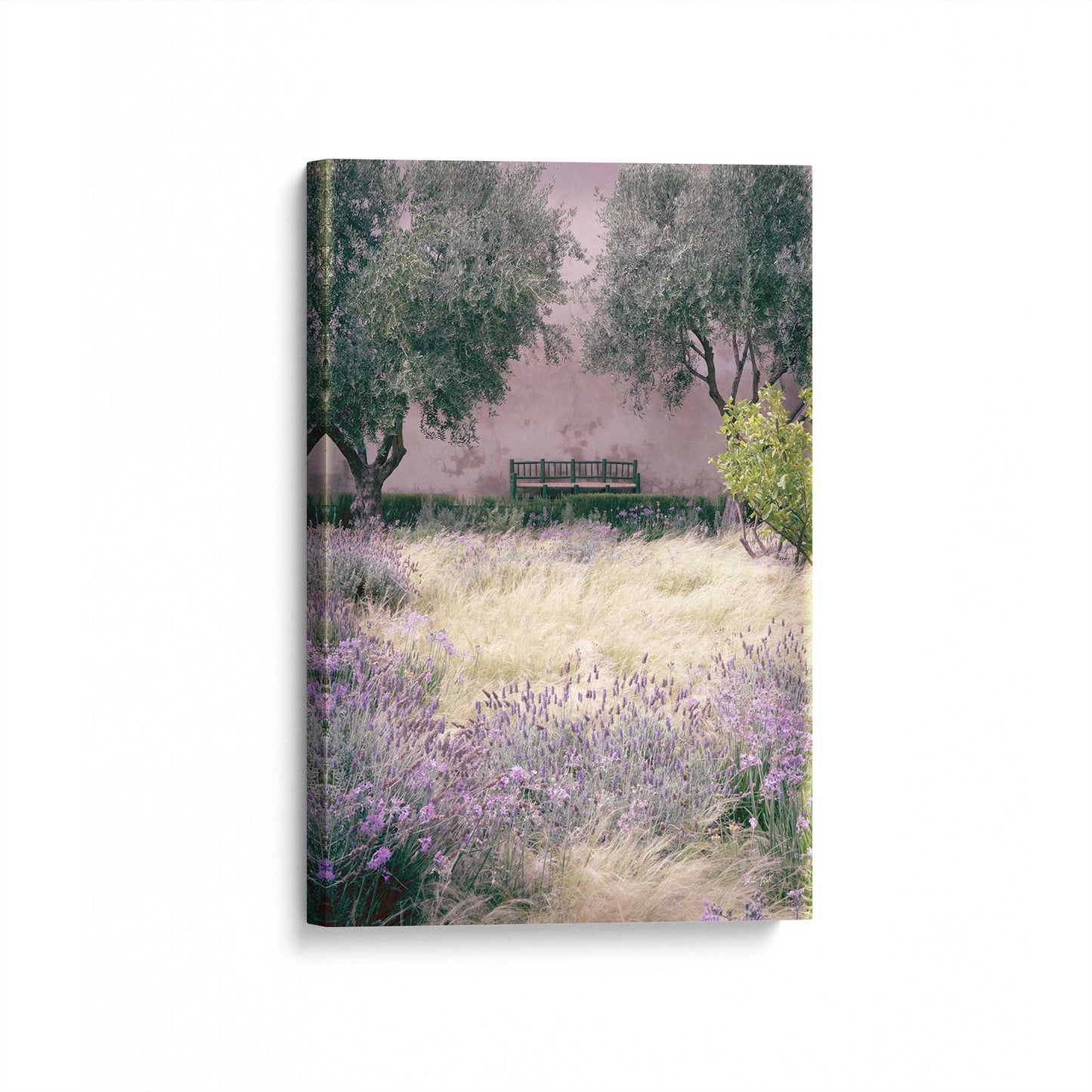 [Color:Stretched Canvas], Picture of art at an angle