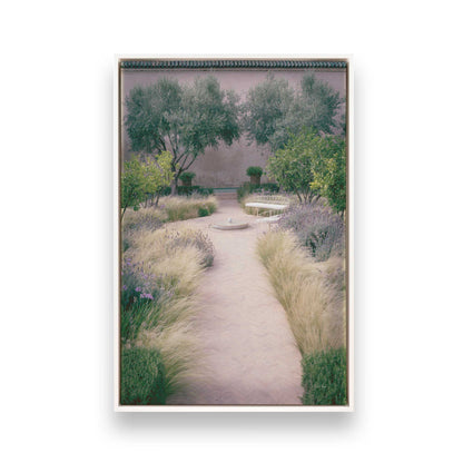 [Color:Opaque White], Picture of art in a White frame