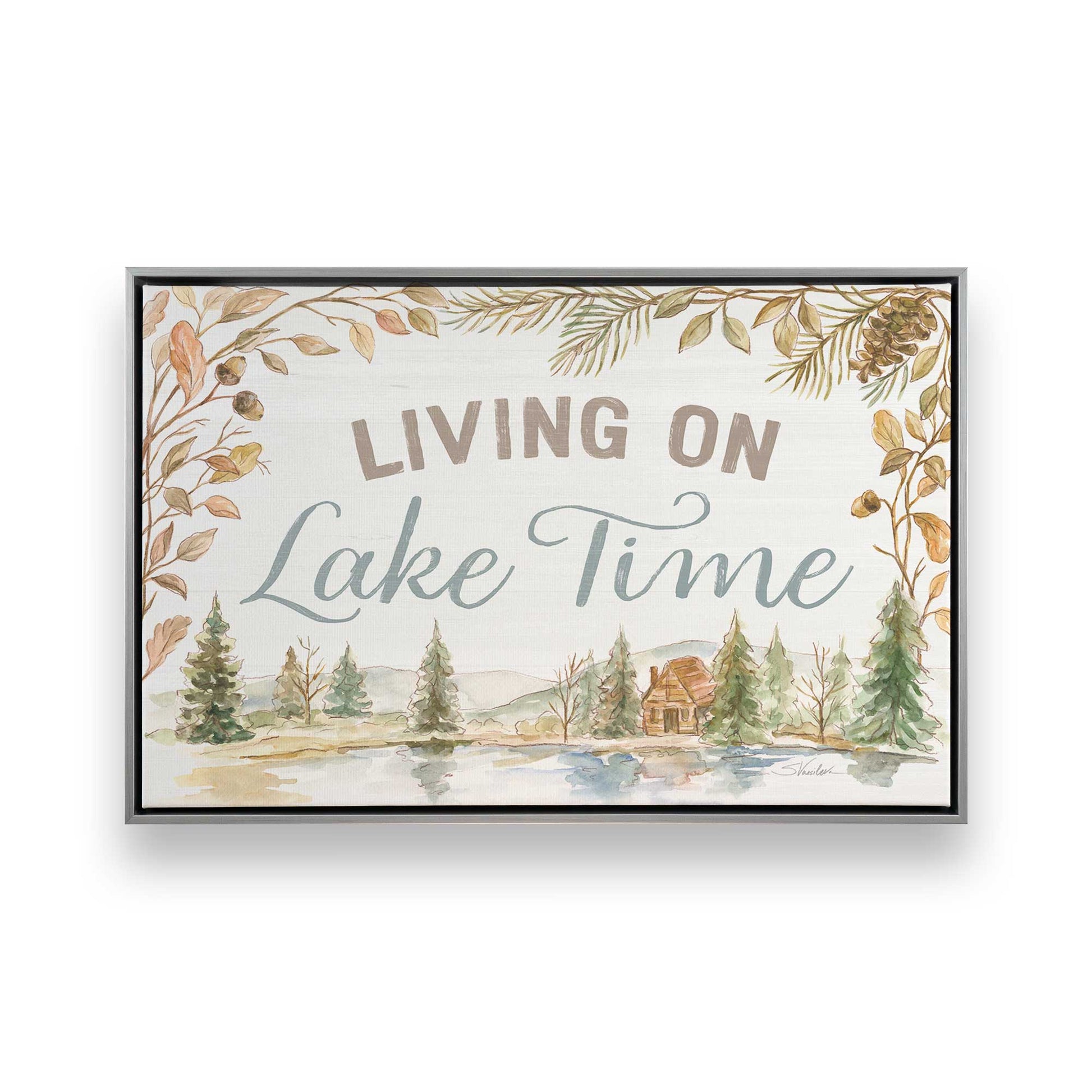 [Color:Polished Chrome], Picture of art in a Polished Chrome frame