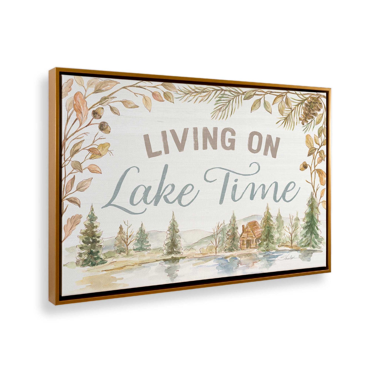 [Color:Polished Gold], Picture of the corner of the art