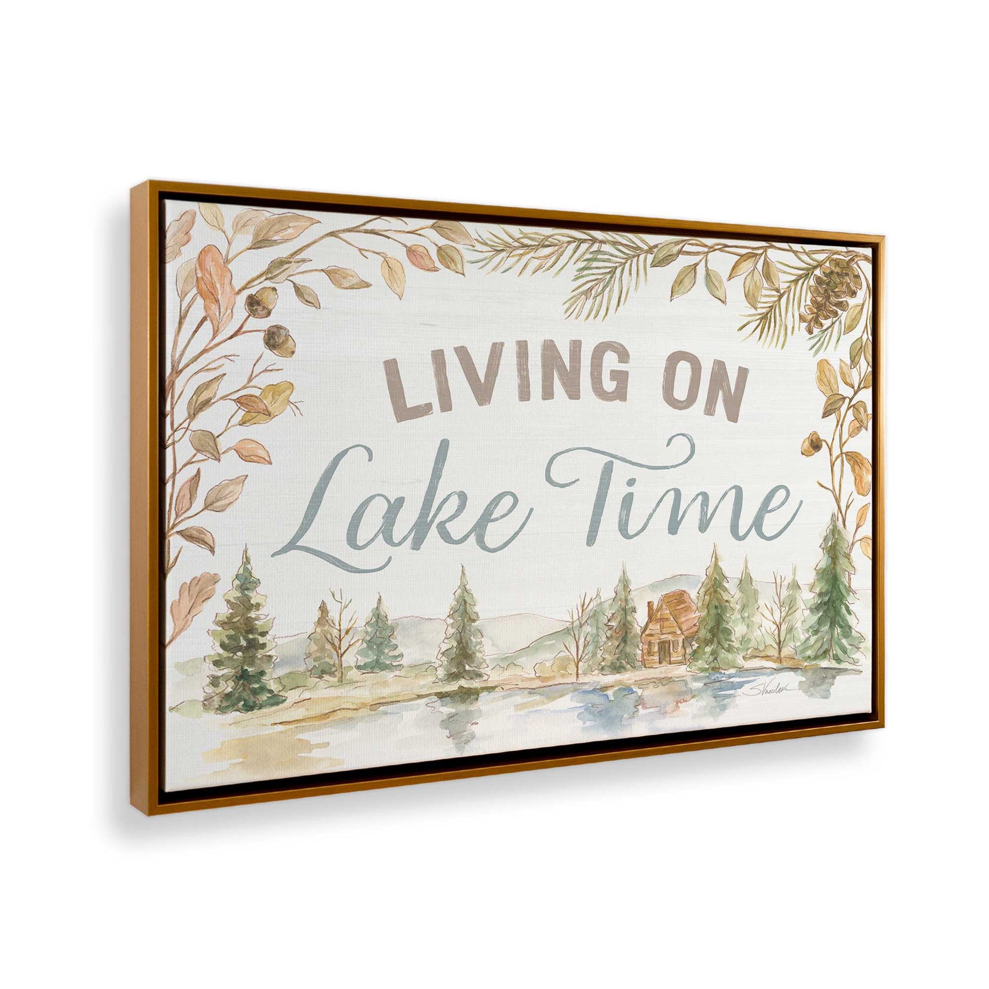 [Color:Polished Gold], Picture of the corner of the art