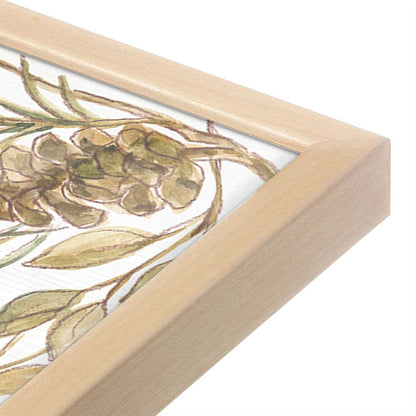 [Color:Raw Maple], Picture of art in a Raw Maple frame at an angle