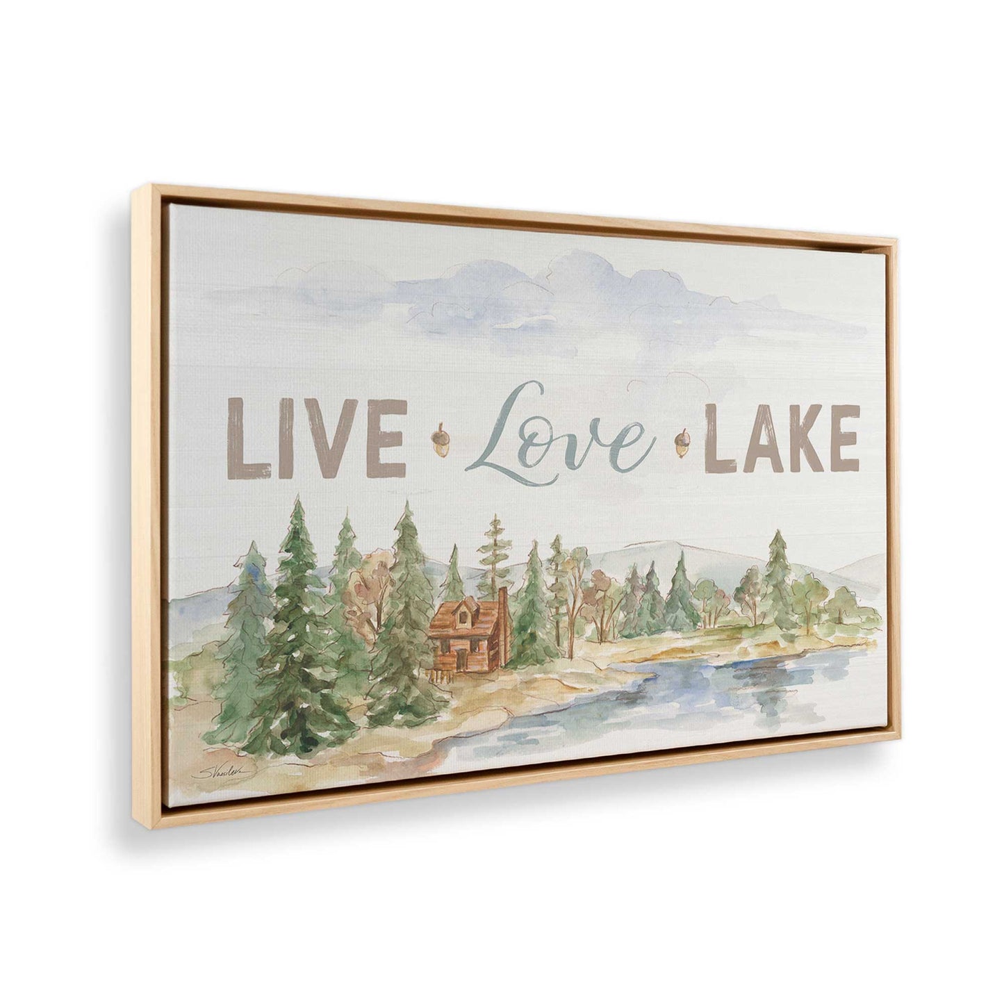 [Color:American Maple], Picture of the corner of the art