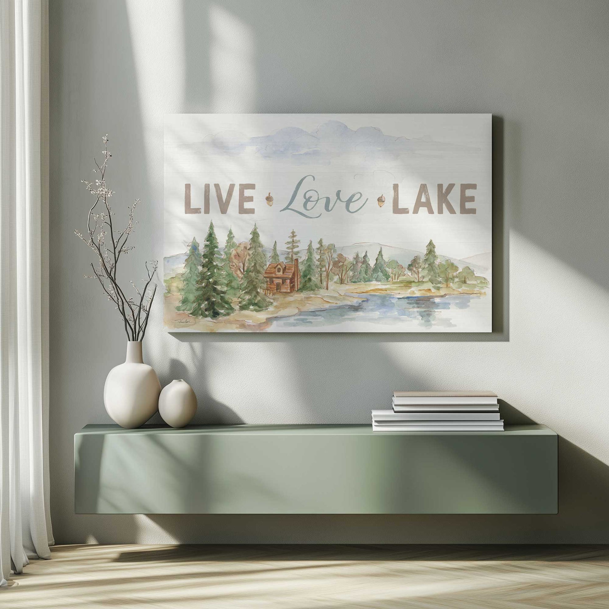 Picture of art in a room