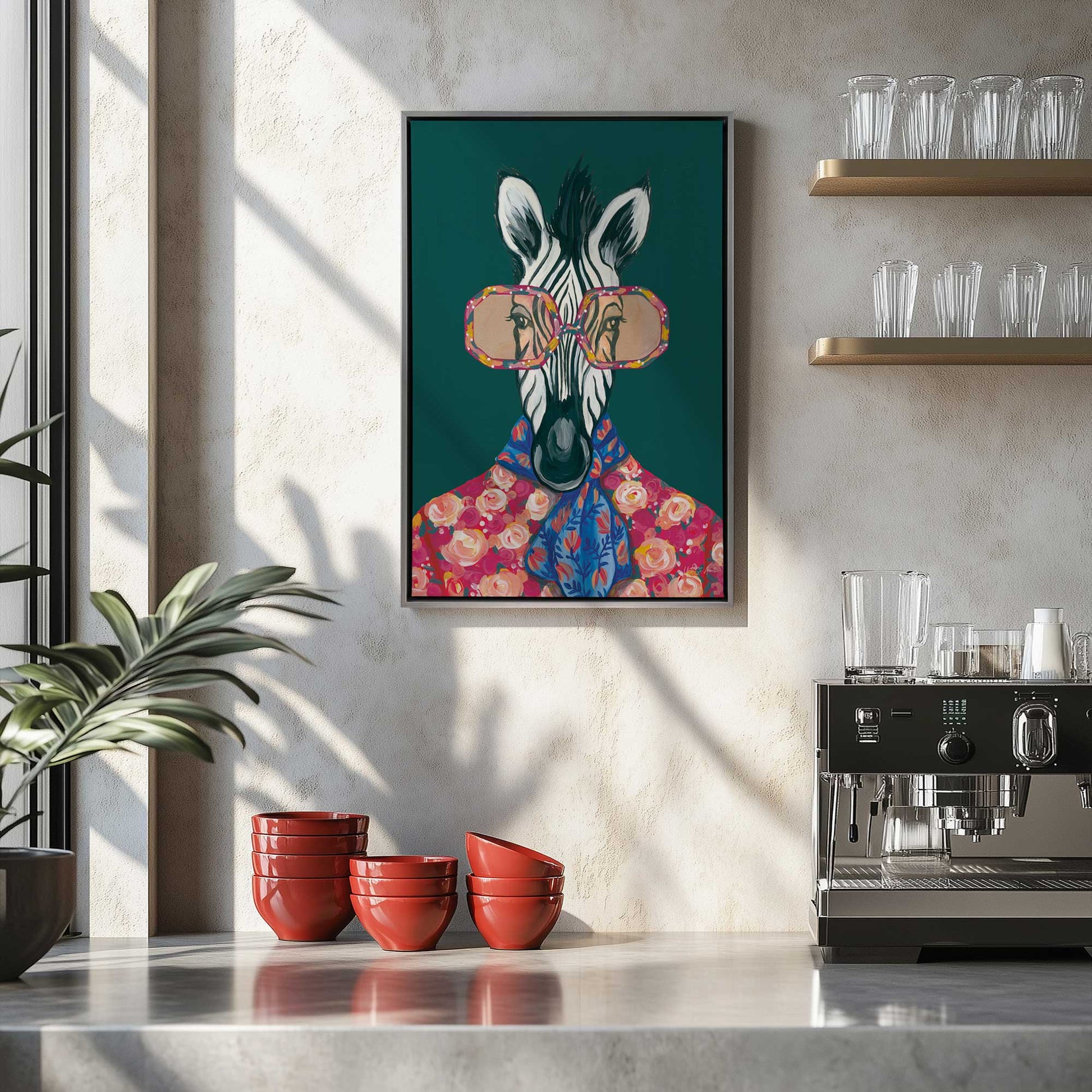 Picture of art in a room