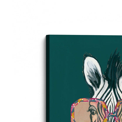 [Color:Stretched Canvas], Picture of the corner of the art