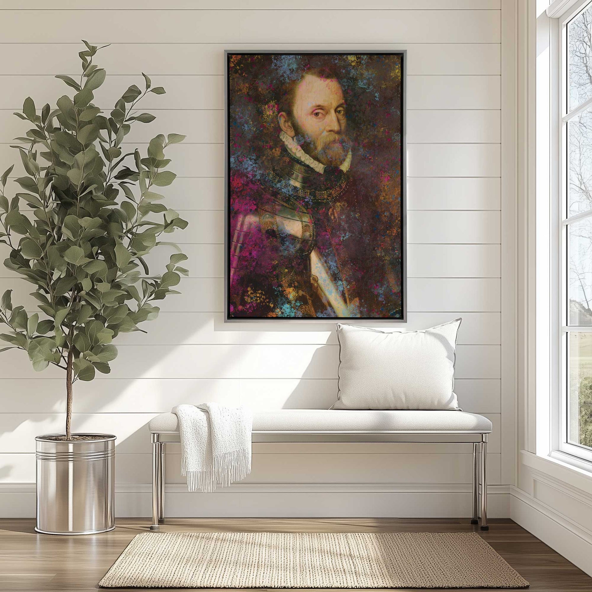 Picture of art in a room