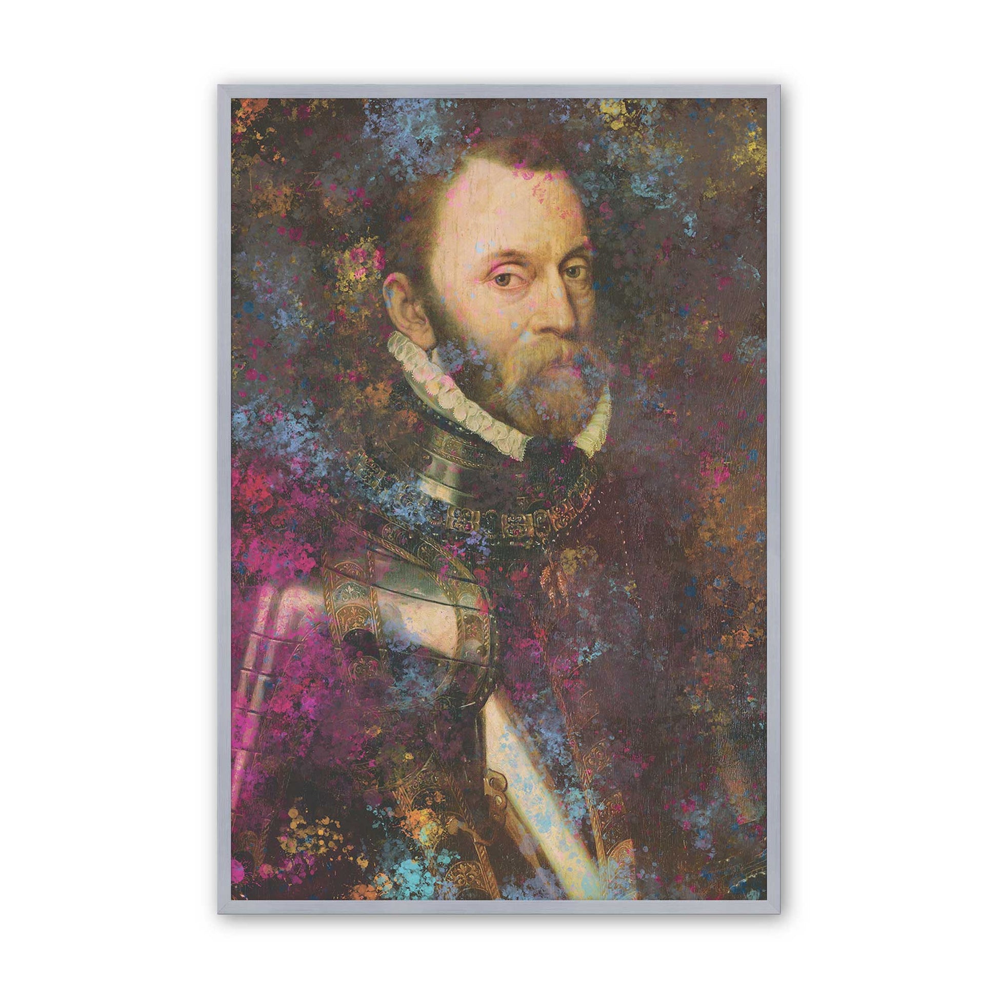 [Color:Polished Chrome], Picture of art in a Polished Chrome frame