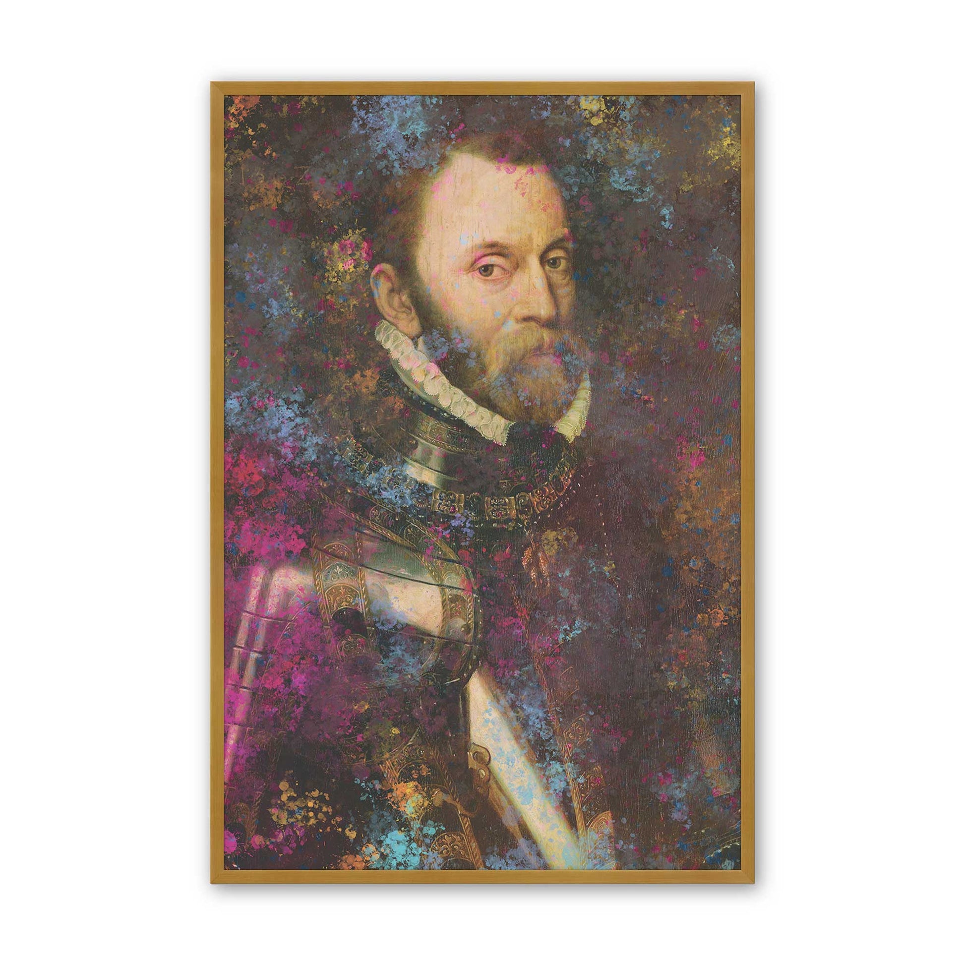 [Color:Polished Gold], Picture of art in a Polished Gold frame