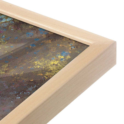 [Color:Raw Maple], Picture of art in a Raw Maple frame at an angle