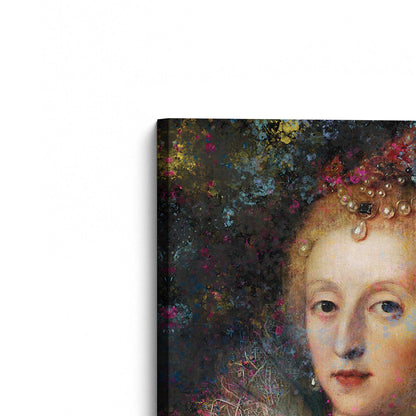 [Color:Stretched Canvas], Picture of the corner of the art