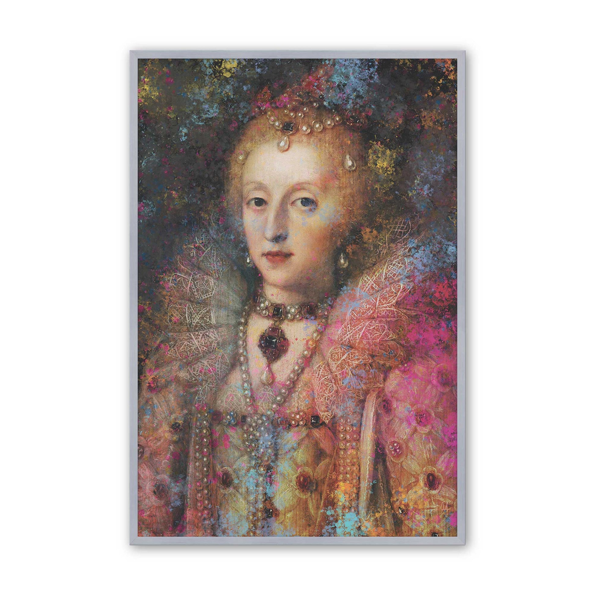 [Color:Polished Chrome], Picture of art in a Polished Chrome frame