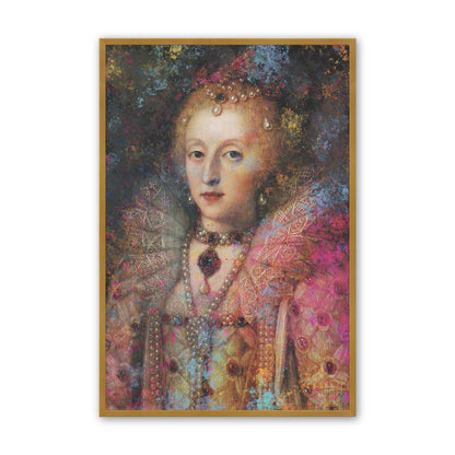 [Color:Polished Gold], Picture of art in a Polished Gold frame