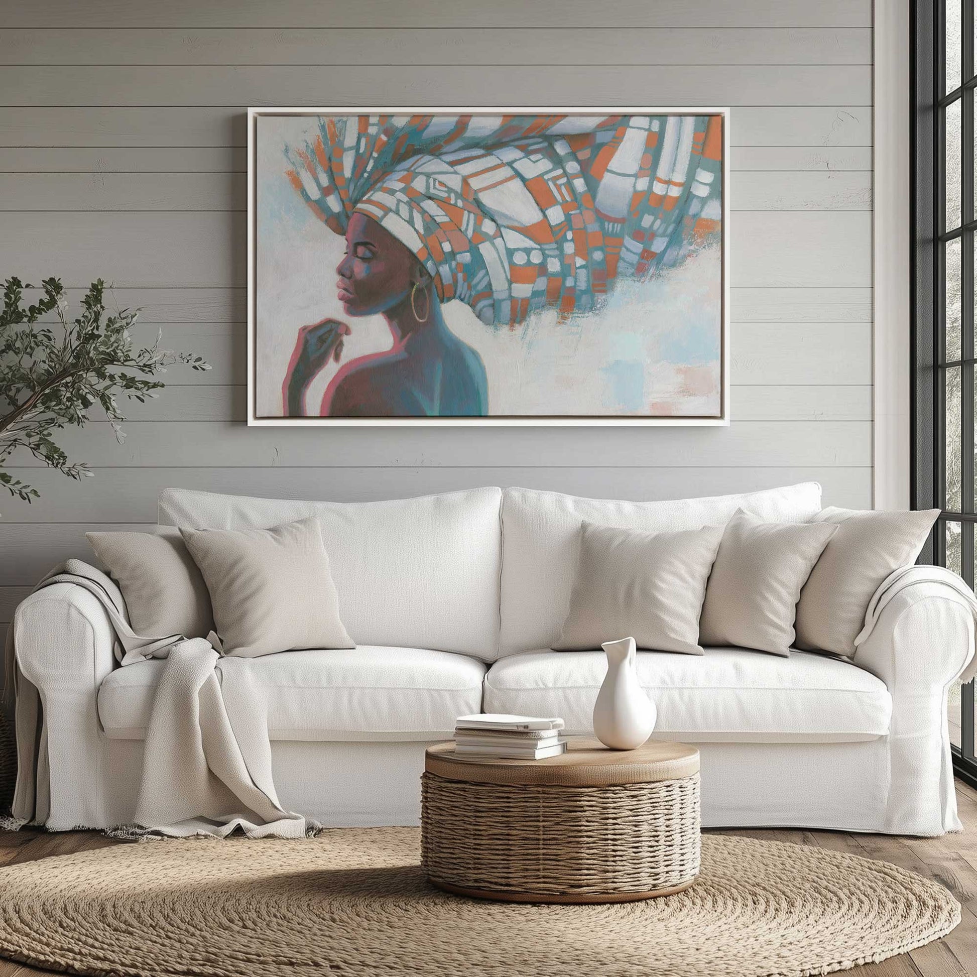 Picture of art in a room