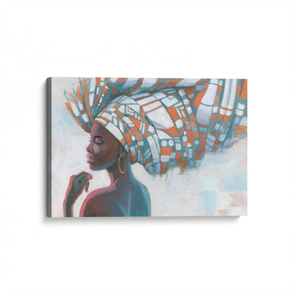 [Color:Stretched Canvas], Picture of art at an angle