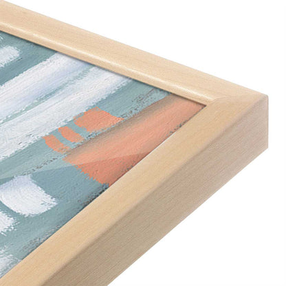 [Color:Raw Maple], Picture of art in a Raw Maple frame at an angle