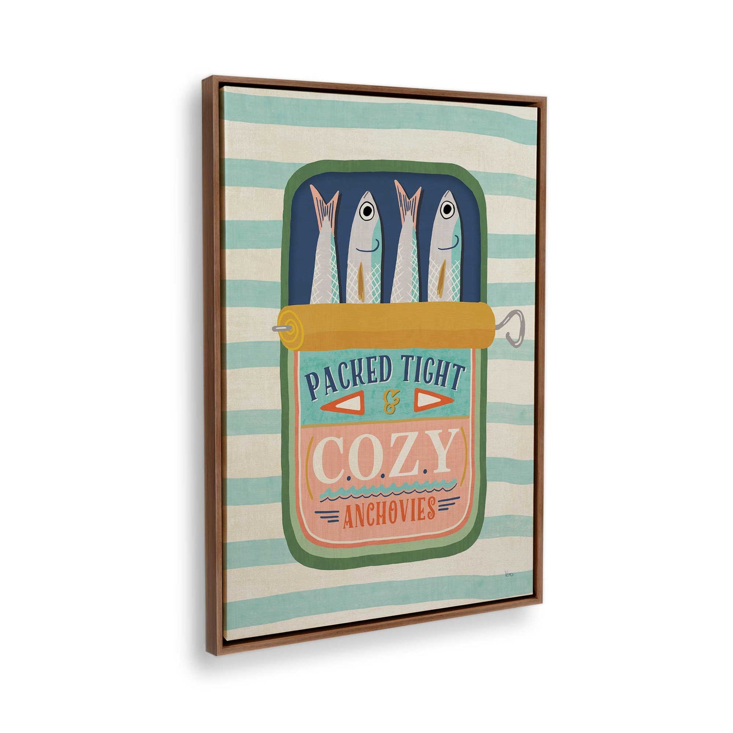 [Color:Walnut], Picture of the corner of the art