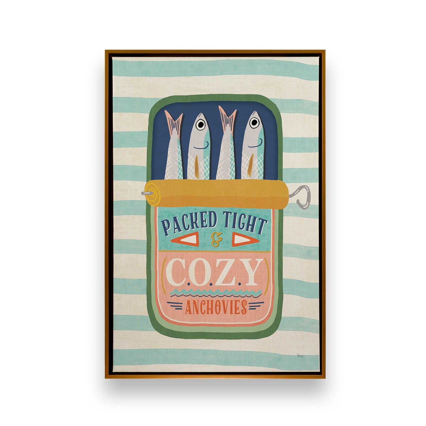 [Color:Polished Gold], Picture of art in a Polished Gold frame