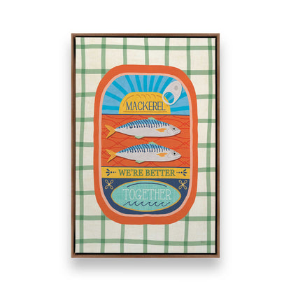 [Color:Walnut], Picture of art in a Walnut frame