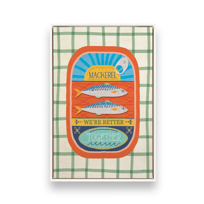 [Color:Opaque White], Picture of art in a White frame