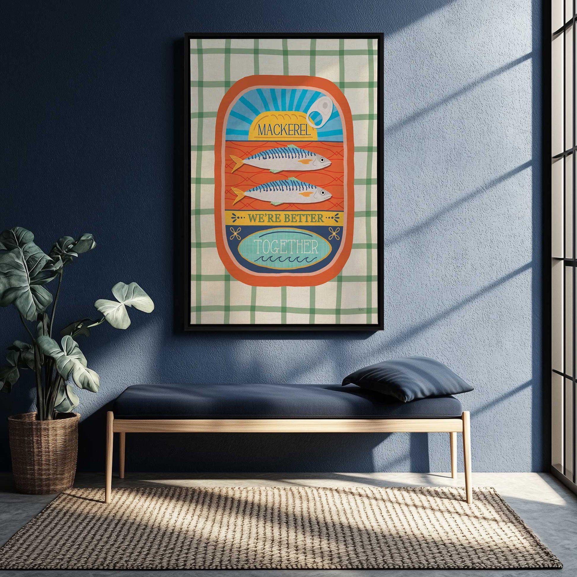 Picture of art in a room