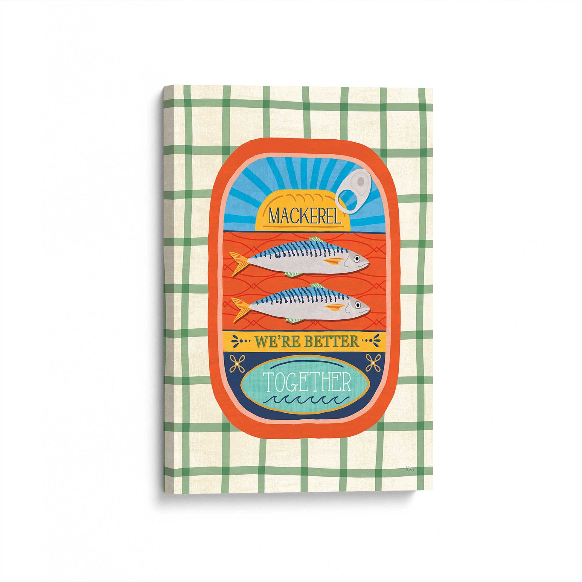 [Color:Stretched Canvas], Picture of art at an angle