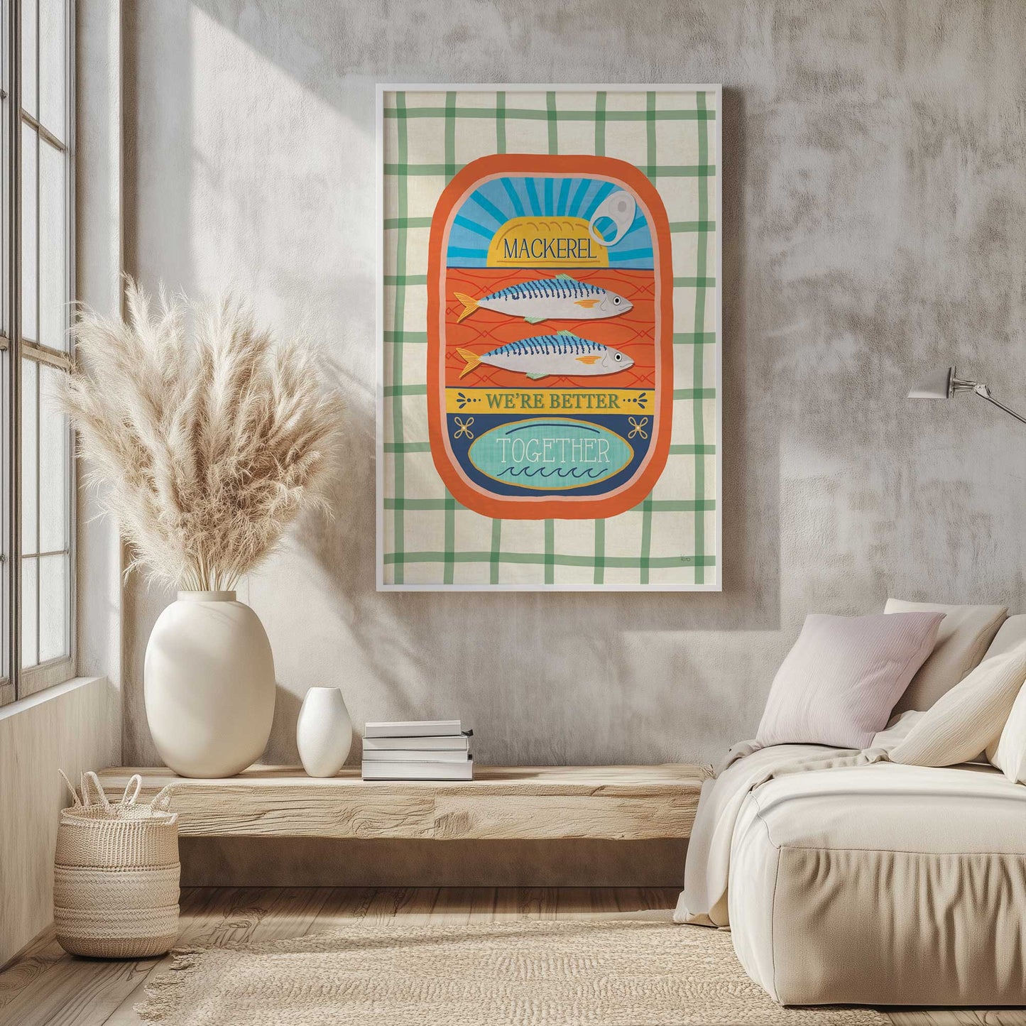 [SPECIAL],[LIFESTYLE], Picture of art hanging in a room