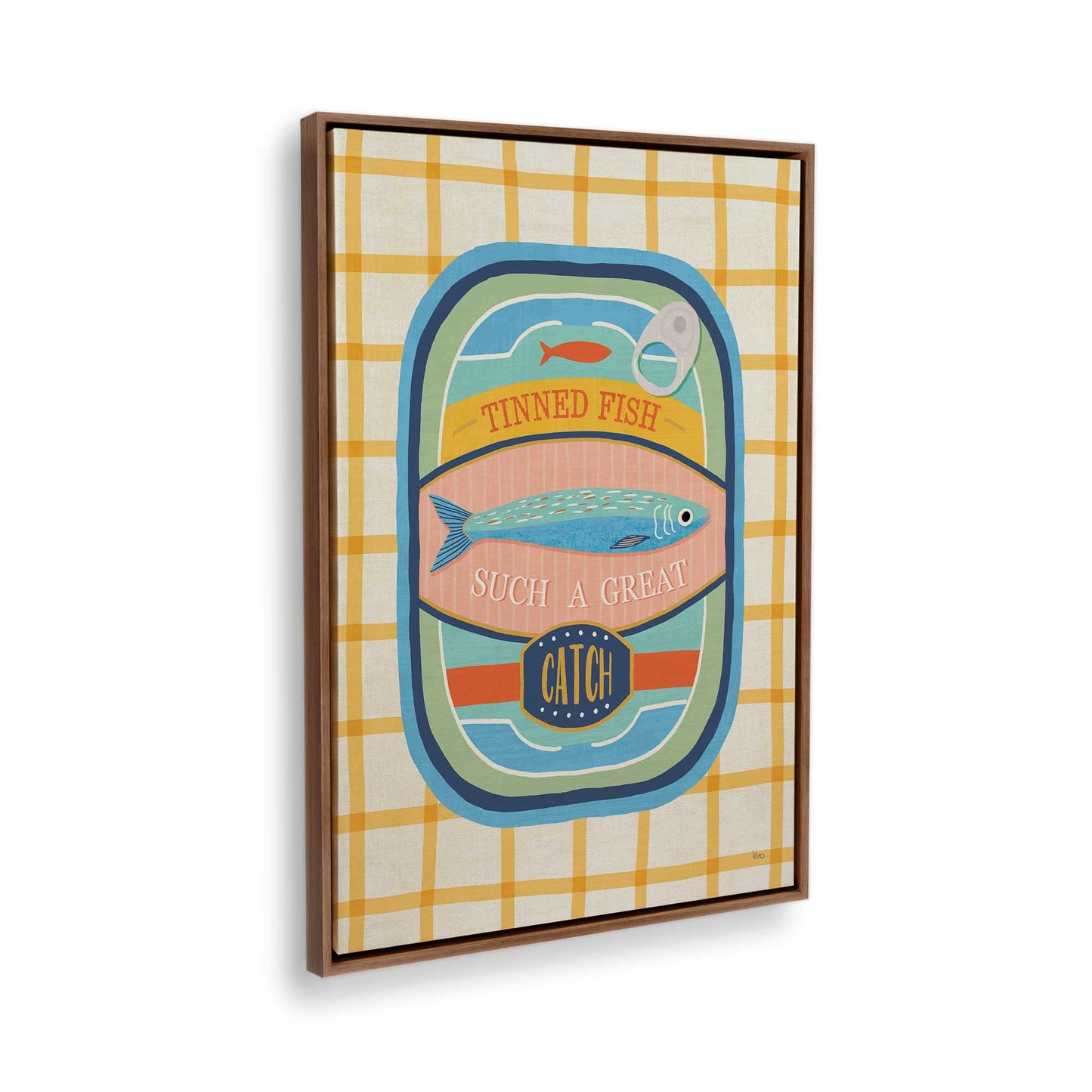 [Color:Walnut], Picture of the corner of the art