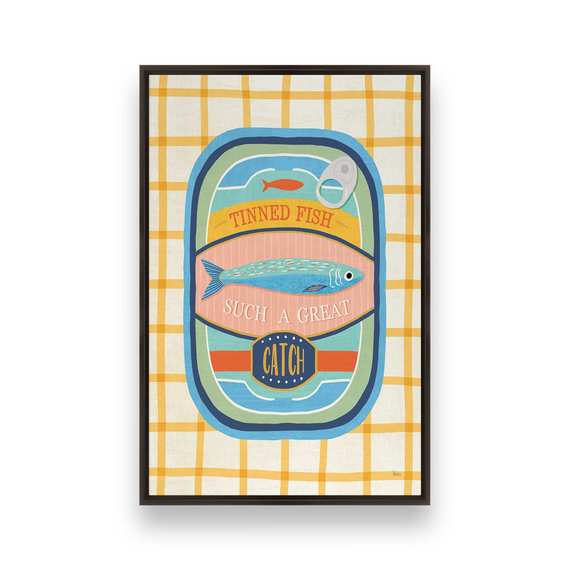 [Color:Espresso], Picture of art in a Espresso frame