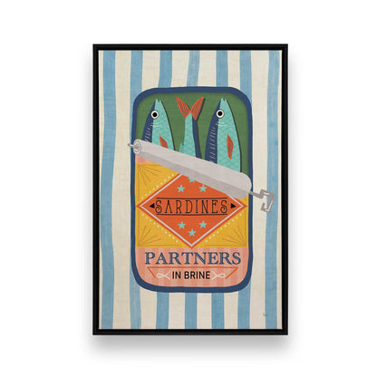 [Color:Satin Black], Picture of art in a Satin Black frame