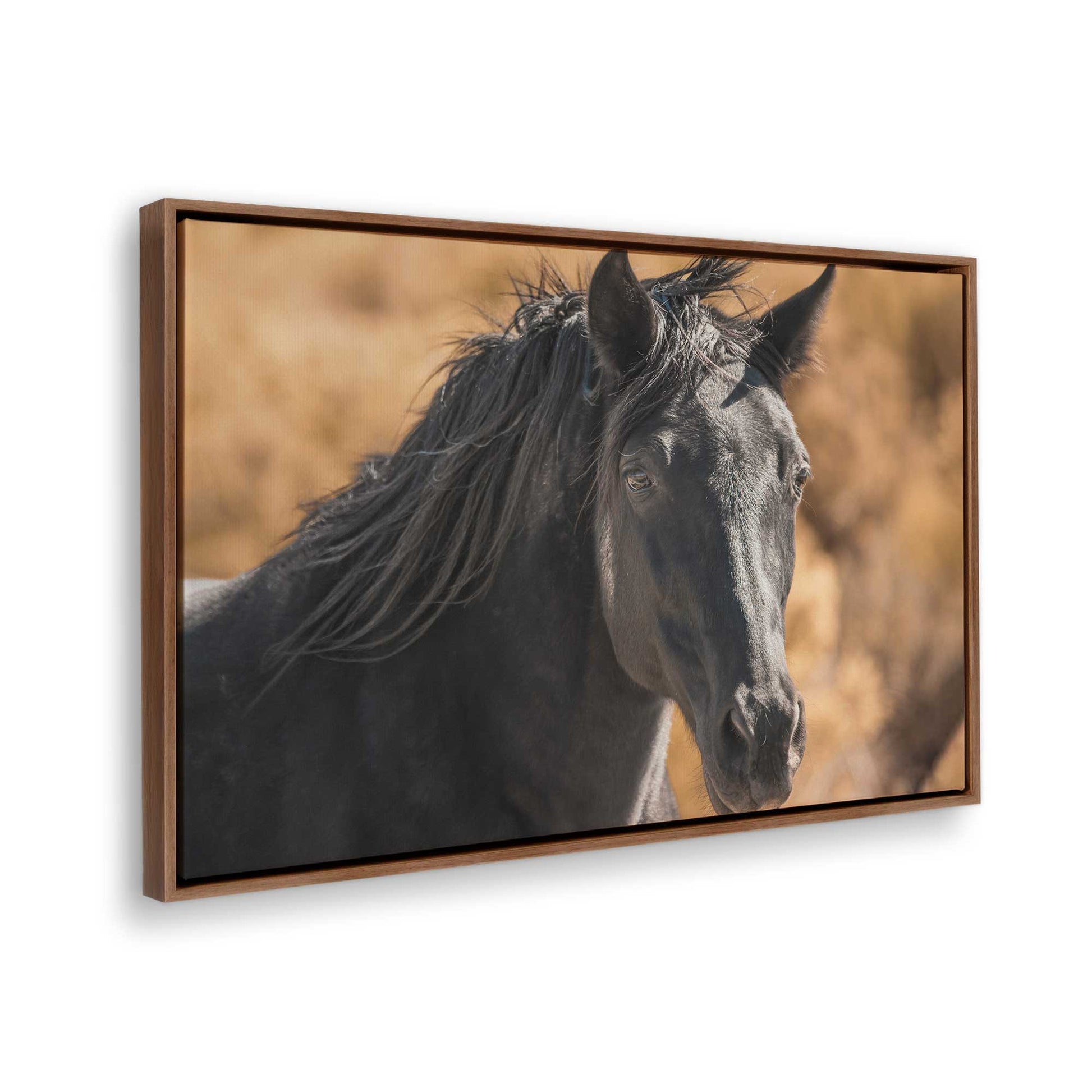 [Color:Walnut], Picture of the corner of the art