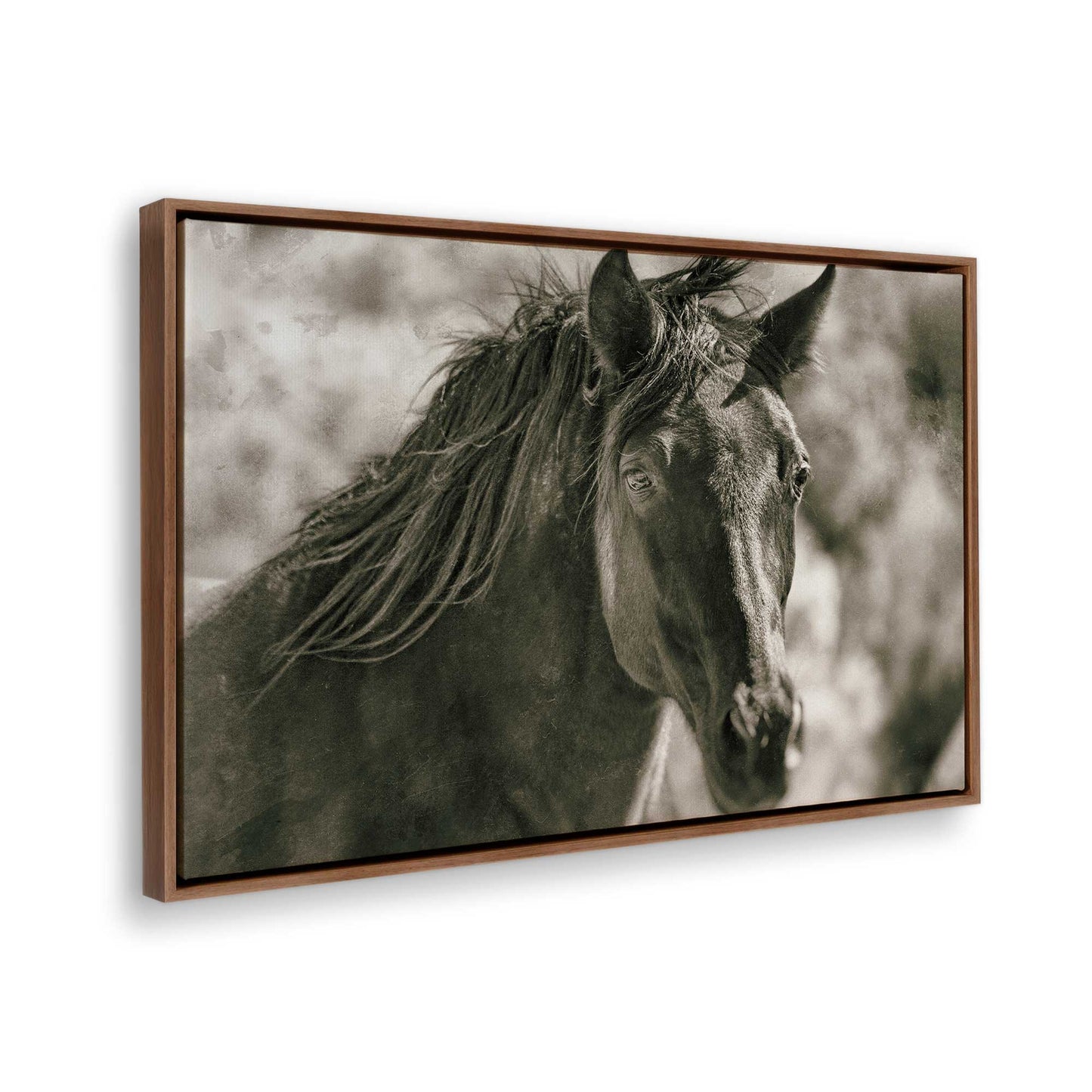 [Color:Walnut], Picture of the corner of the art