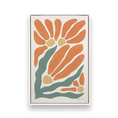 [Color:Opaque White], Picture of art in a White frame