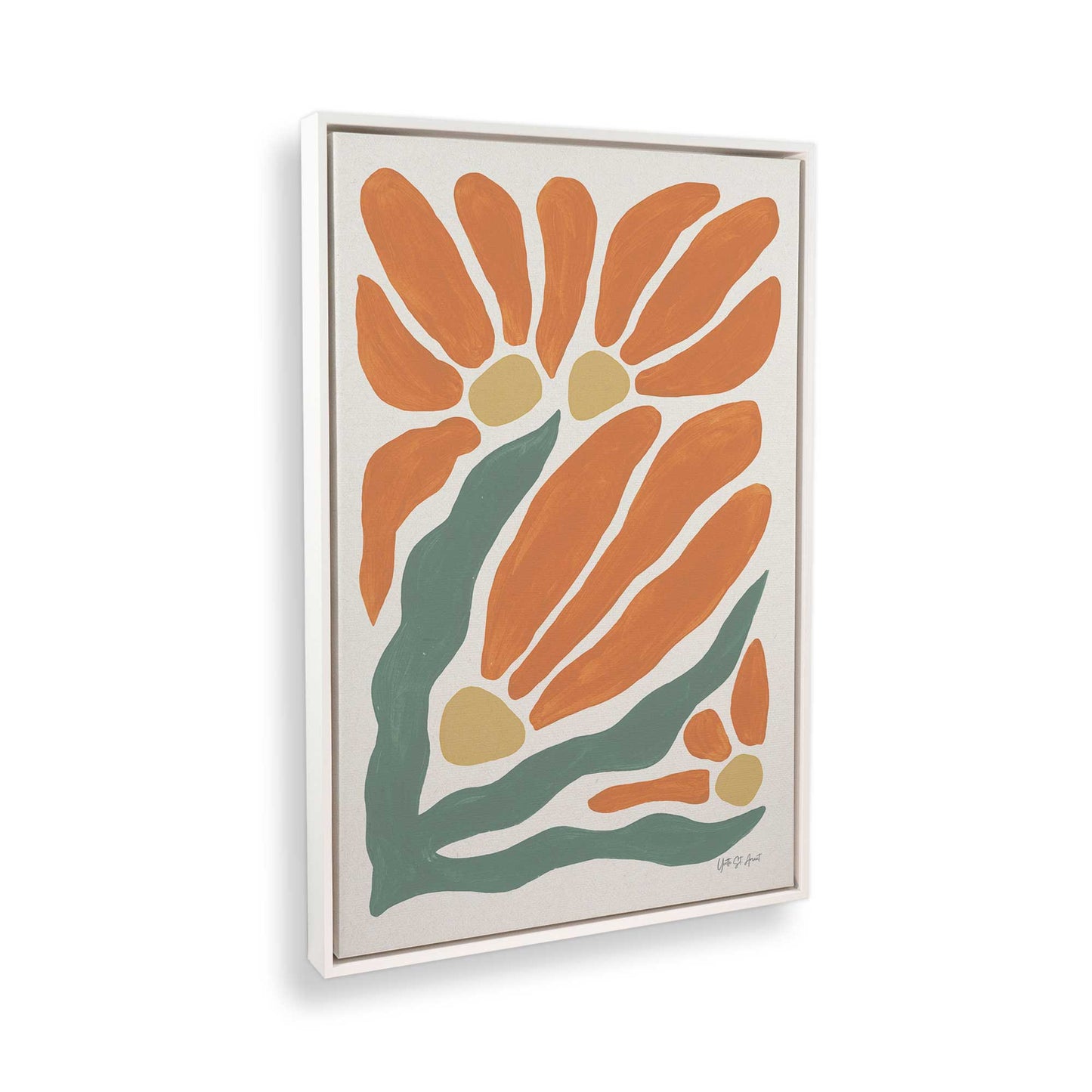 [Color:Opaque White], Picture of the corner of the art